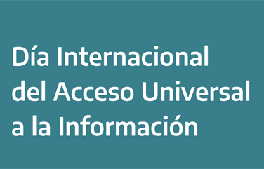 Día Internacional del Acceso Universal a la Información